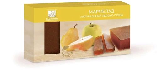  Мармелад пластовый 210г ЯБЛОКО-ГРУША в Азове