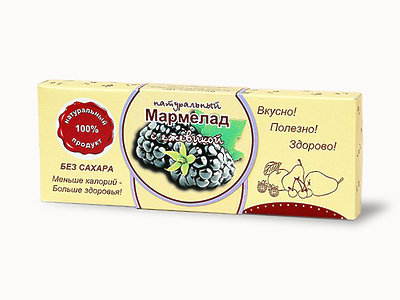 №2 Мармелад натуральный "Ежевика" 140г в Азове