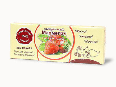  Мармелад натуральный "Клубника" 140г в Азове