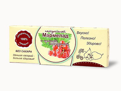 №2 Мармелад натуральный "Красная смородина" 140г в Азове