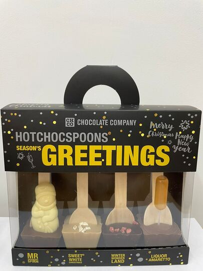  TM LORD Набор шоколадных ложек «SEASON`S GREETINGS» (4 ложки по 50 гр), 200гр в Азове